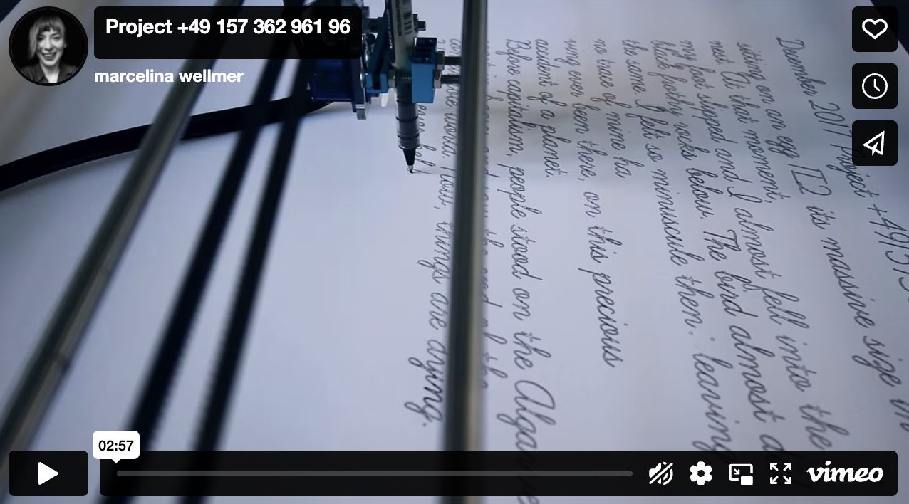 2D plotter Vimeo Documentation